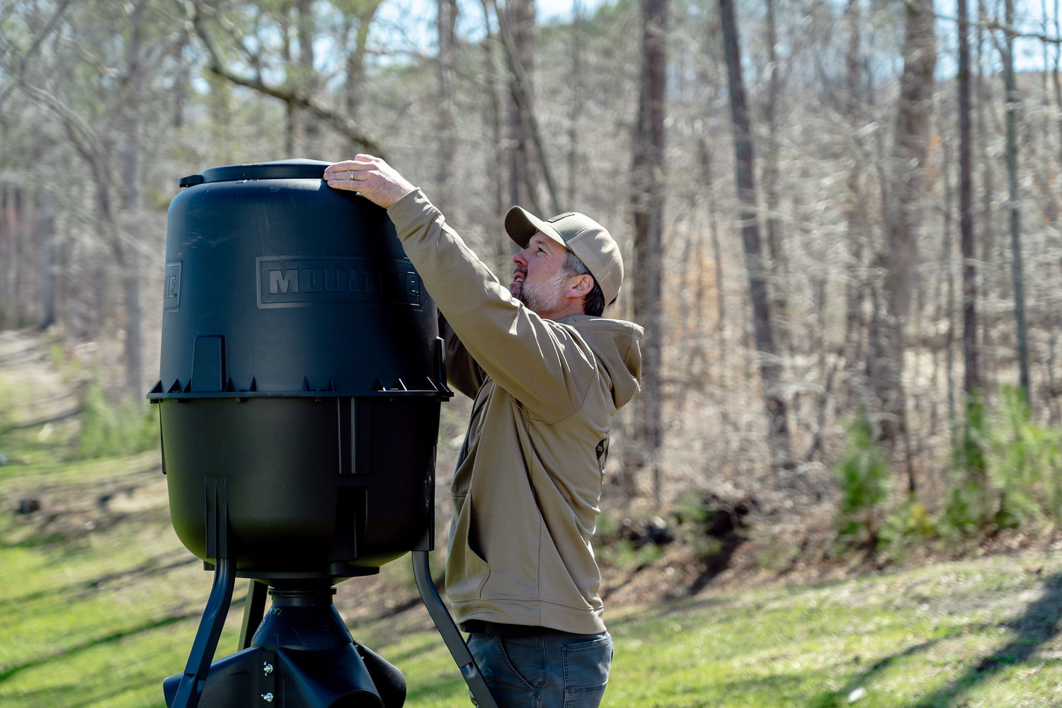 Deer Feeders and Accessories – Gravity & Spin Feeders for Whitetail