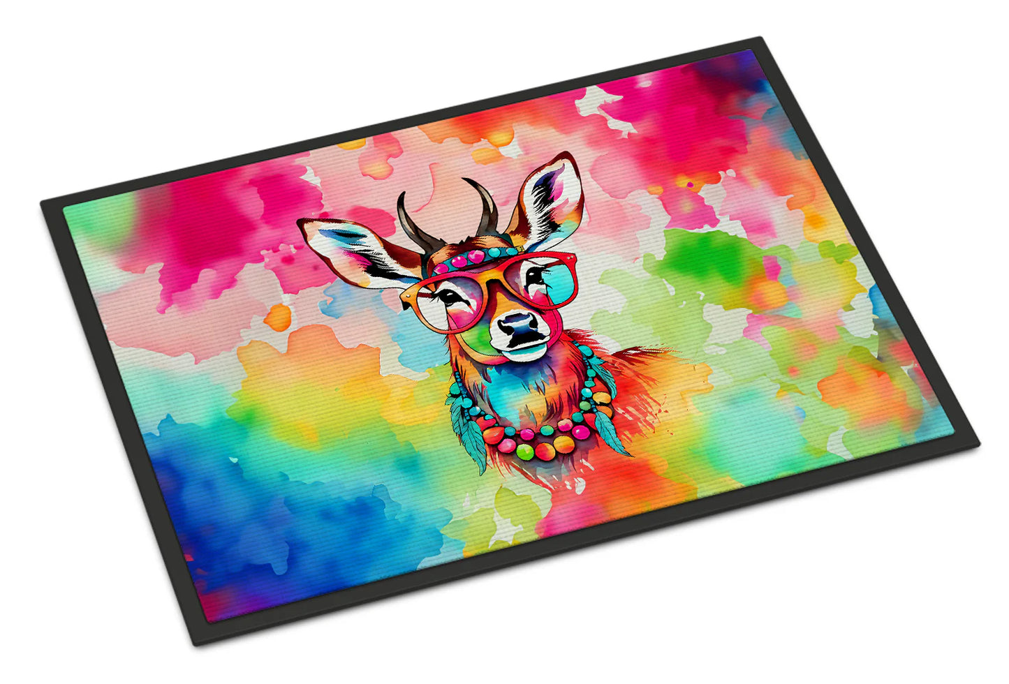 Hippie Animal Deer Doormat