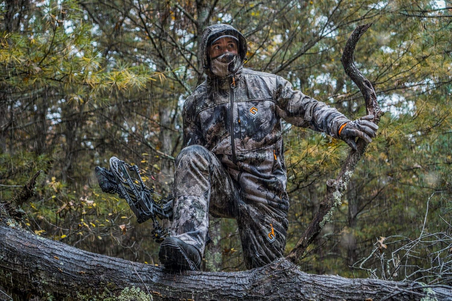 Full Season Odor Control Water Resistant Insulated Camo Hunting Pants