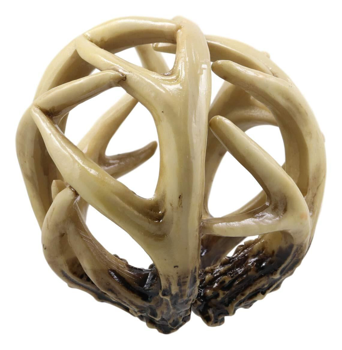 Four Entwined Antlers Orb Potpourri Decorative Ball product photo from The Deer Store