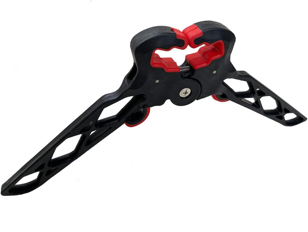 Folding Archery Bow Stand Compound Bow Kickstand Clamp Holder for Hunting