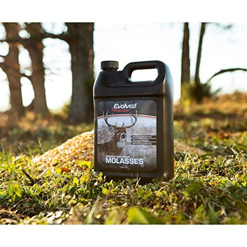Evolved Habitats Premium Wildlife Molasses, 1 Gallon - Premium Deer Attractant,