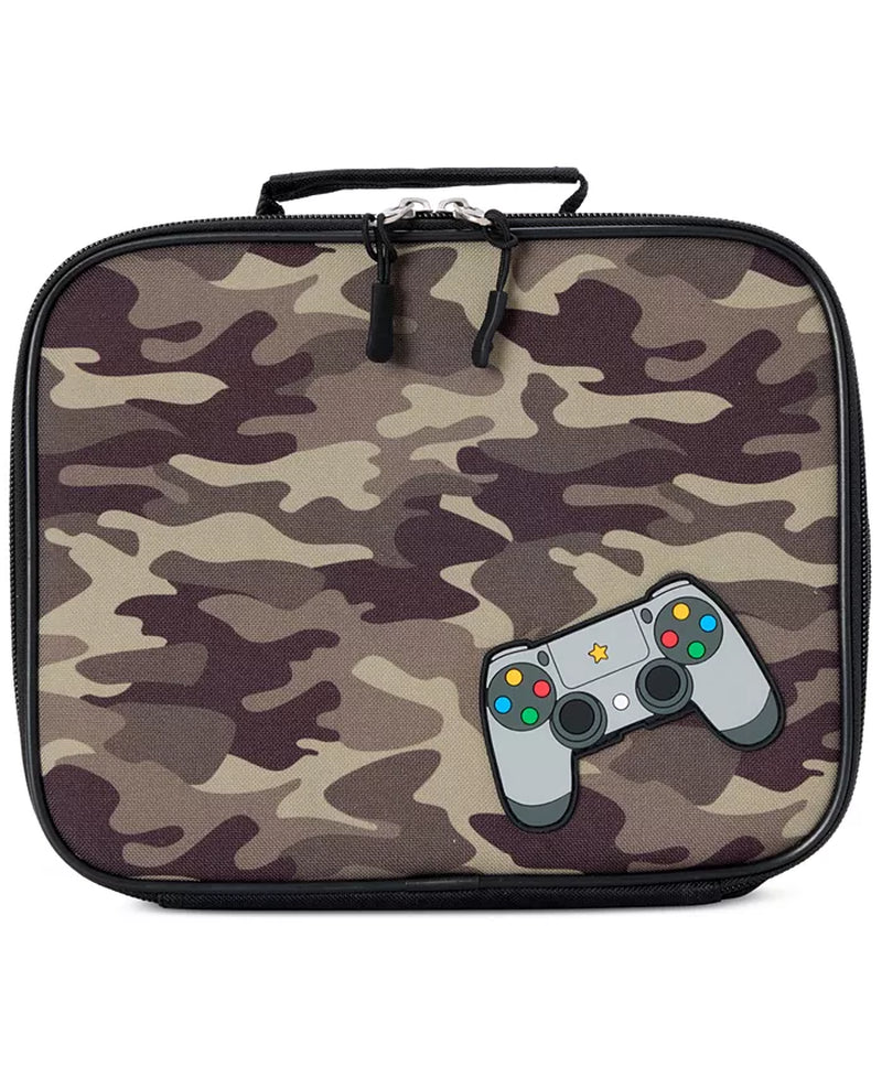 Big Boys Camo Backpack, Lunch Bag & Headphone Set