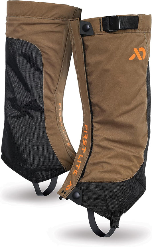 Brambler Hunting Boot Gaiter - Durable Waterproof Camo Hunting Gaiters, Upland Hunting Gear, Dry Earth, Large
