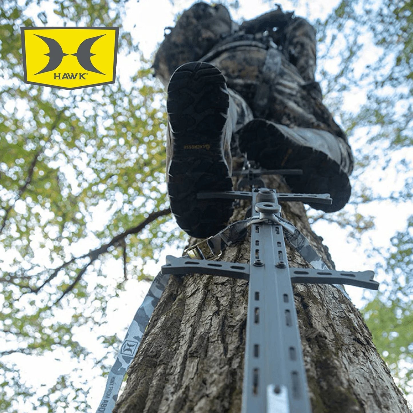 Helium Portable Climbing Sticks with Fold-Up Steps for Your Treestand, 3 Pack