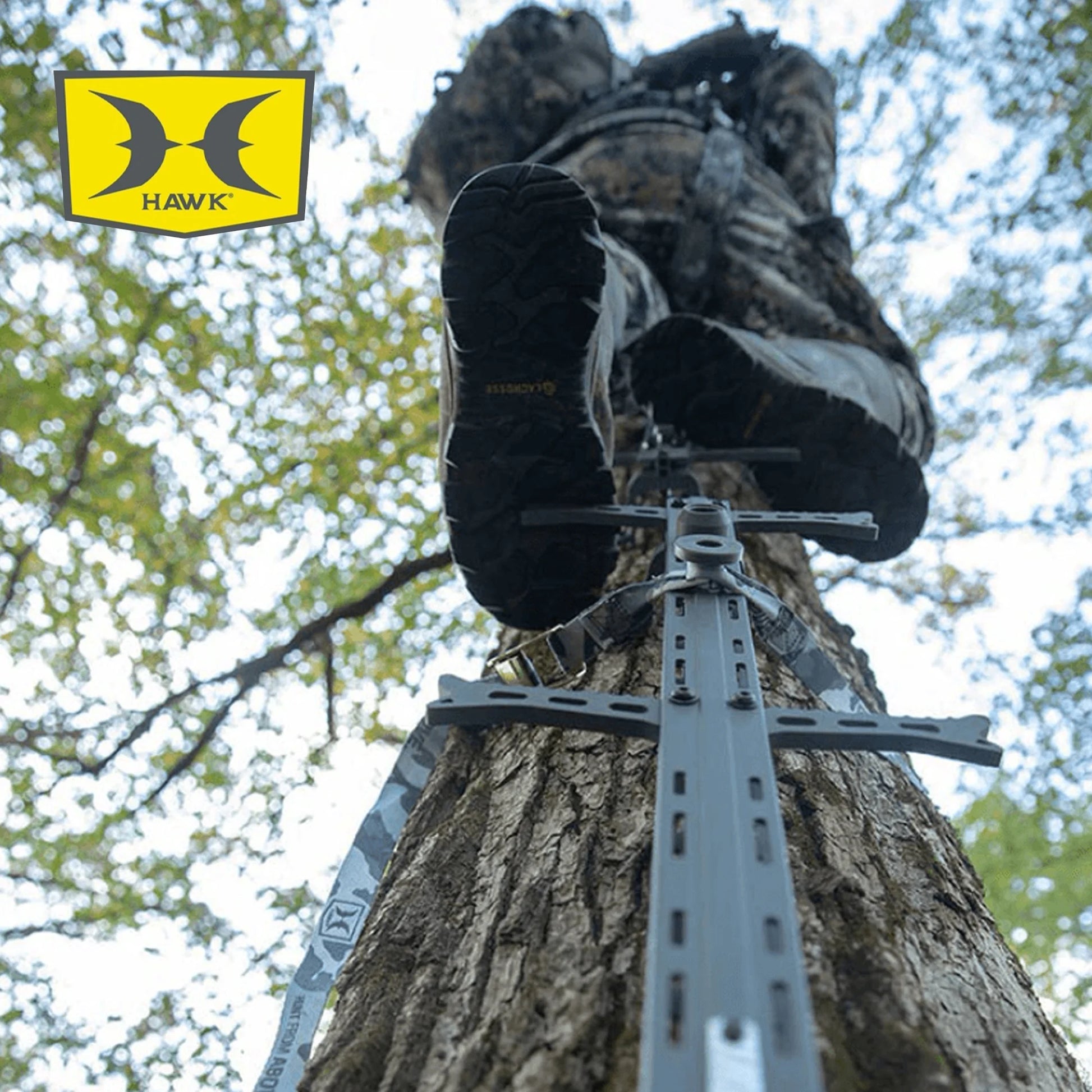 Helium Portable Climbing Sticks with Fold-Up Steps for Your Treestand, 3 Pack