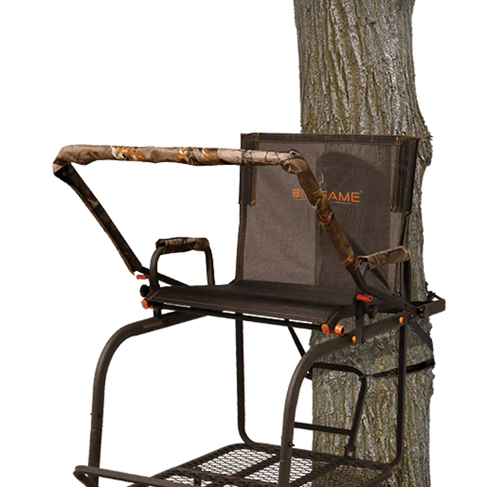 Big Game LS0550 Hunter HD 1.5 Deer Hunting 1 Person Ladder Tree Stand