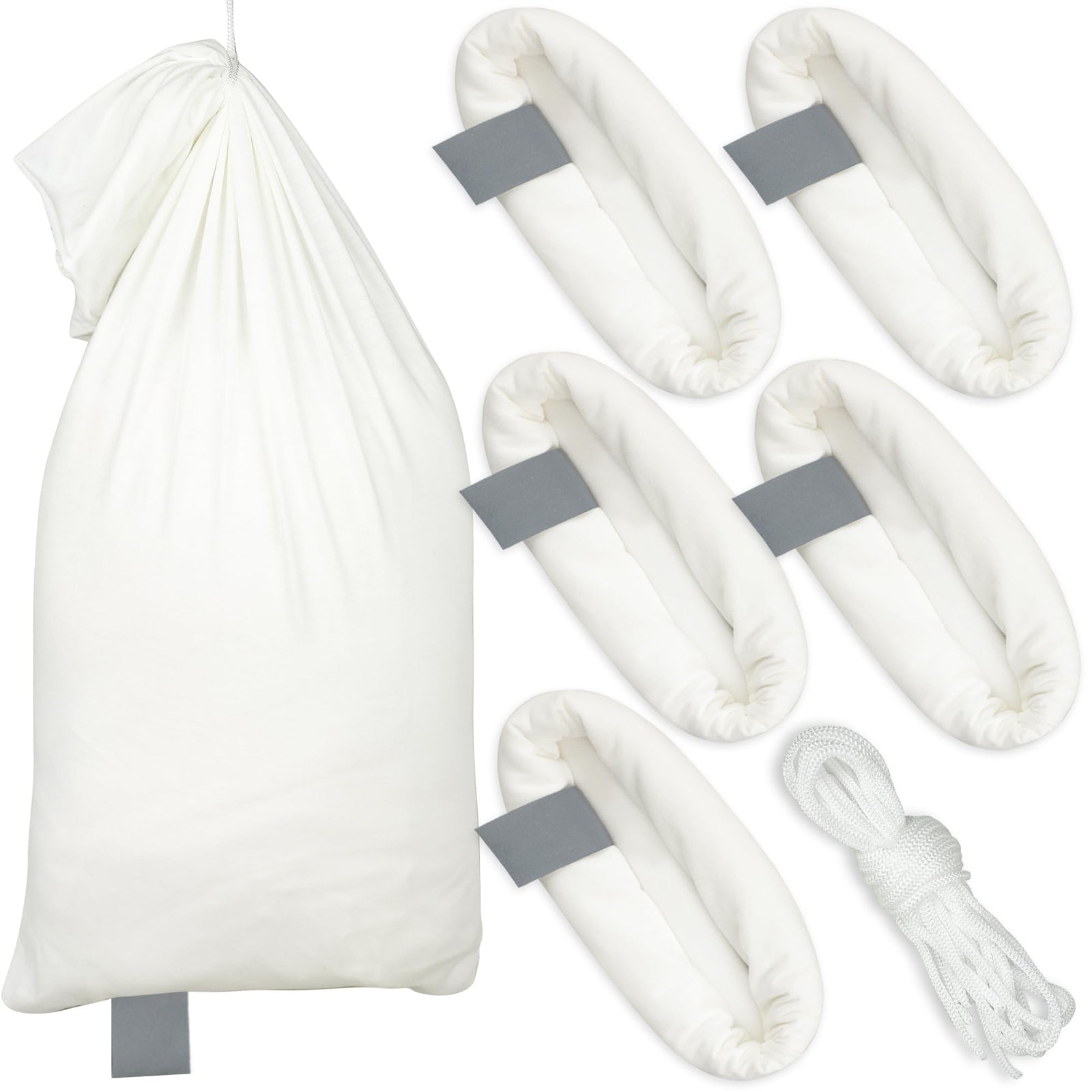 6 Pack Elk Game Bags Hunting Meat Bags Breathable Rolled Heavy Duty Quarter Bags