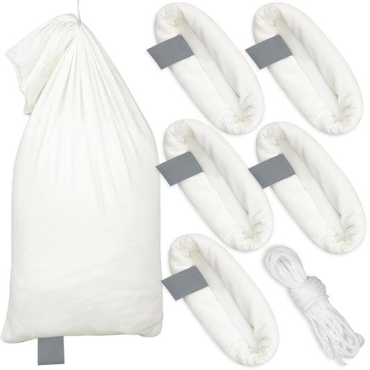 6 Pack Elk Game Bags Hunting Meat Bags Breathable Rolled Heavy Duty Quarter Bags