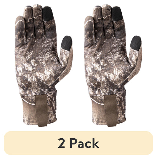 (2 Pack)  Excape Men'S Lightweight Hunting Touchscreen Gloves