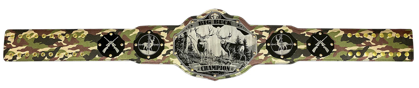 Hunting Championship Belt - Select Animal - Custom Text
