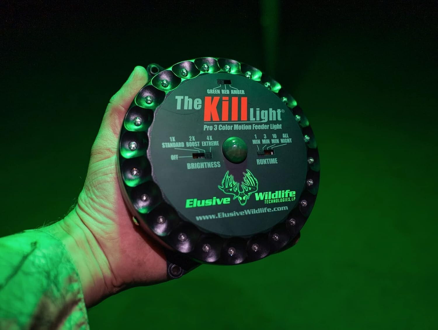 Kill Light Pro 3 Color Motion Feeder Light