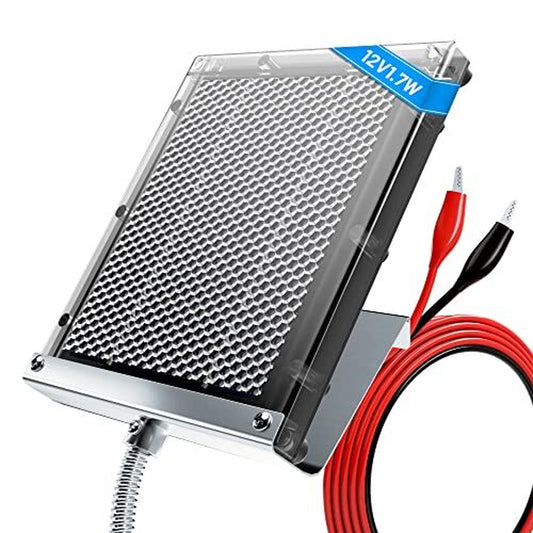 12V 1.7W Solar Panel for Deer Feeder Waterproof Solar Battery Charger With