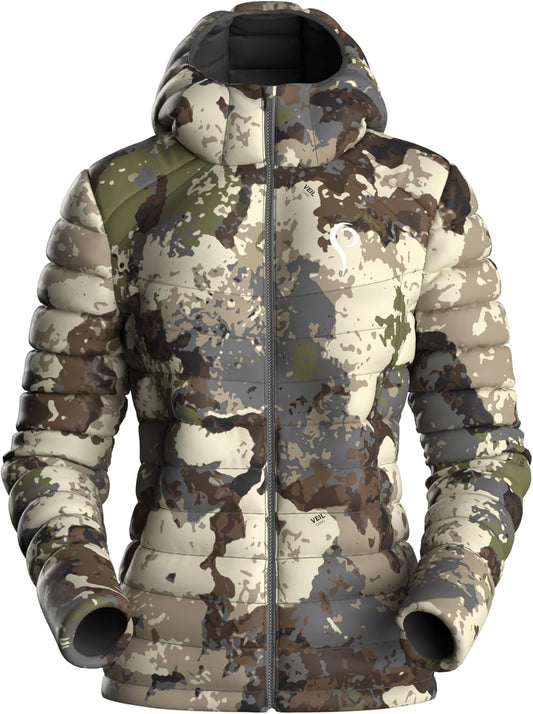 Callaid down Jacket – Women’S Midweight down Hunting Camo Coat