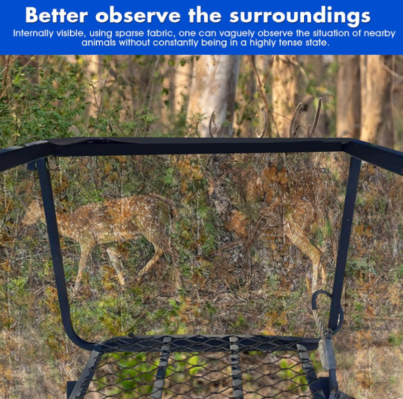Tree Stand Blind Kit 102 X 35 Universal 2 Man Tree Stand Blinds for Deer Skirt