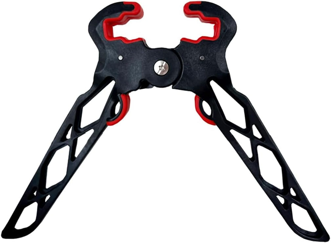 Folding Archery Bow Stand Compound Bow Kickstand Clamp Holder for Hunting