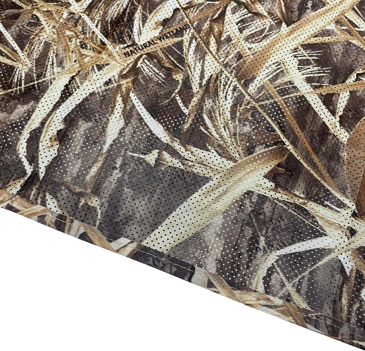 AUSCAMOTEK One Way See through Camouflage Mesh Camo Netting Material for Hunting