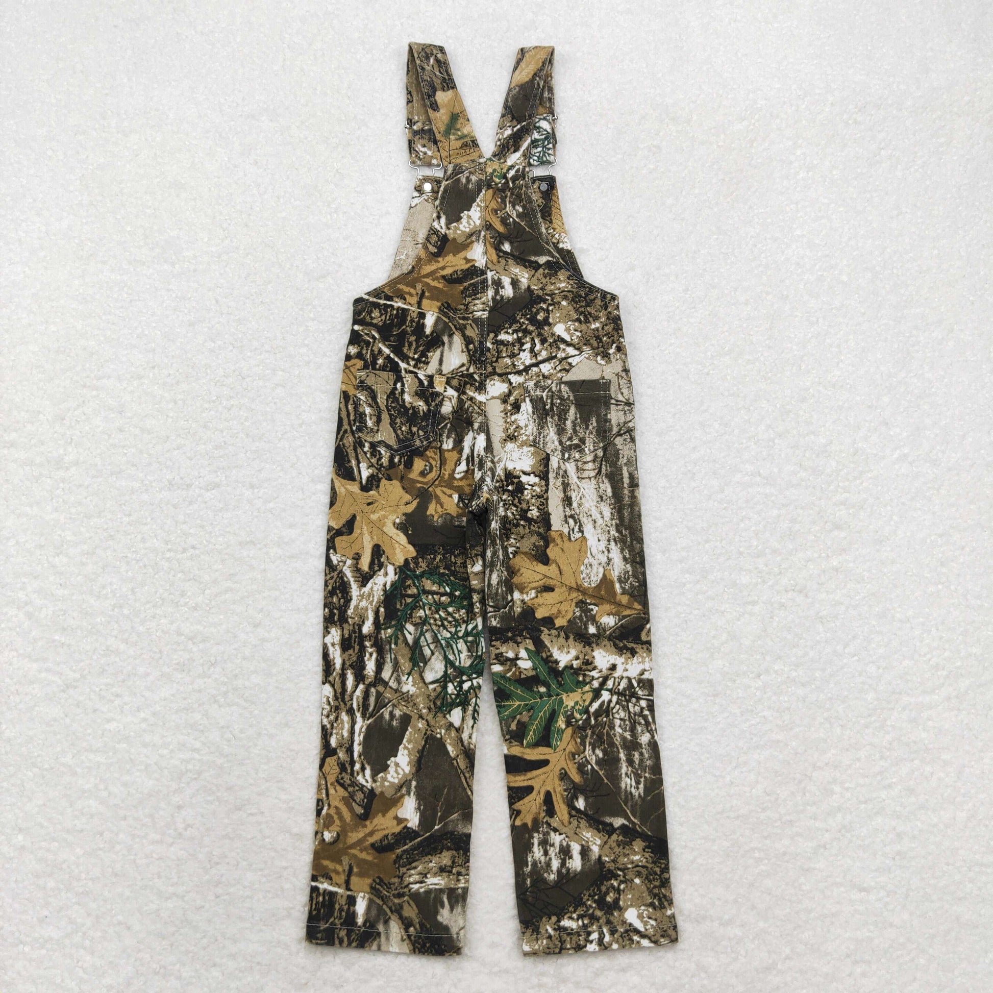 YAWOO Hunting Camouflage Kids Jeans Straight Denim Overalls Pants 6M-8Years