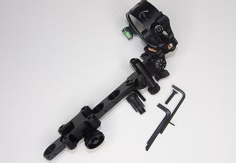 Demon Hunter 7 Pin Bow Sight With Light  - Quick Detach