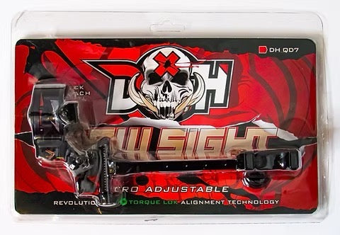 Demon Hunter 7 Pin Bow Sight With Light  - Quick Detach