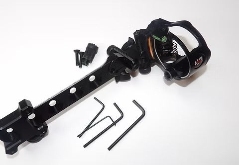 Demon Hunter 7 Pin Bow Sight With Light  - Quick Detach