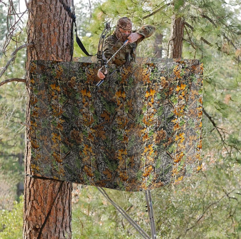 Tree Stand Blind Kit 102 X 35 Universal 2 Man Tree Stand Blinds for Deer Skirt