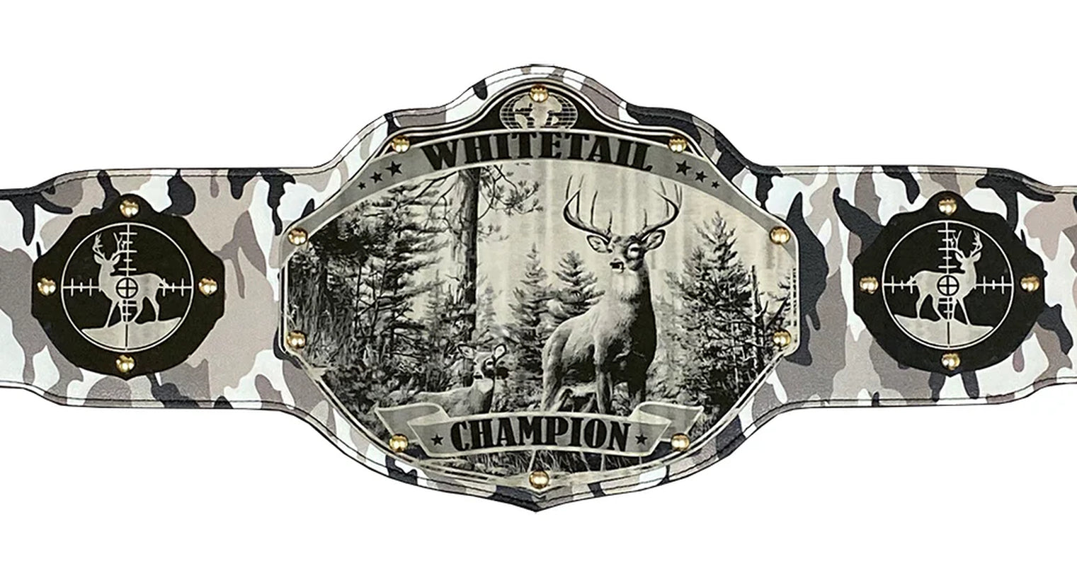 Hunting Championship Belt - Select Animal - Custom Text