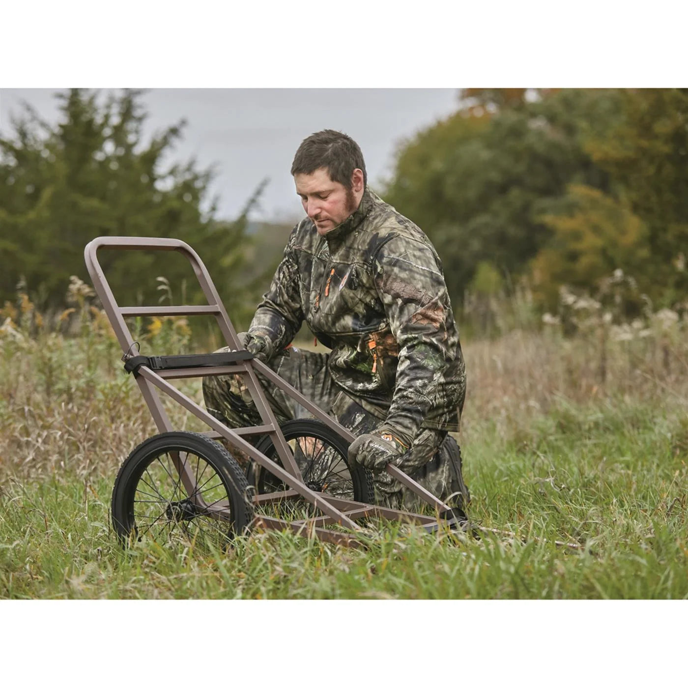 Steel Deer Cart