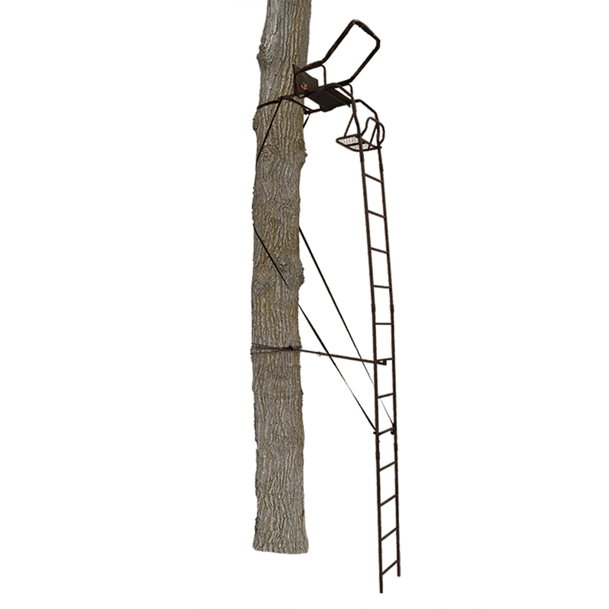 Big Game Warrior DXT 17' Deer Hunting Ladders, Tree Stand and Flex-Tek Seat