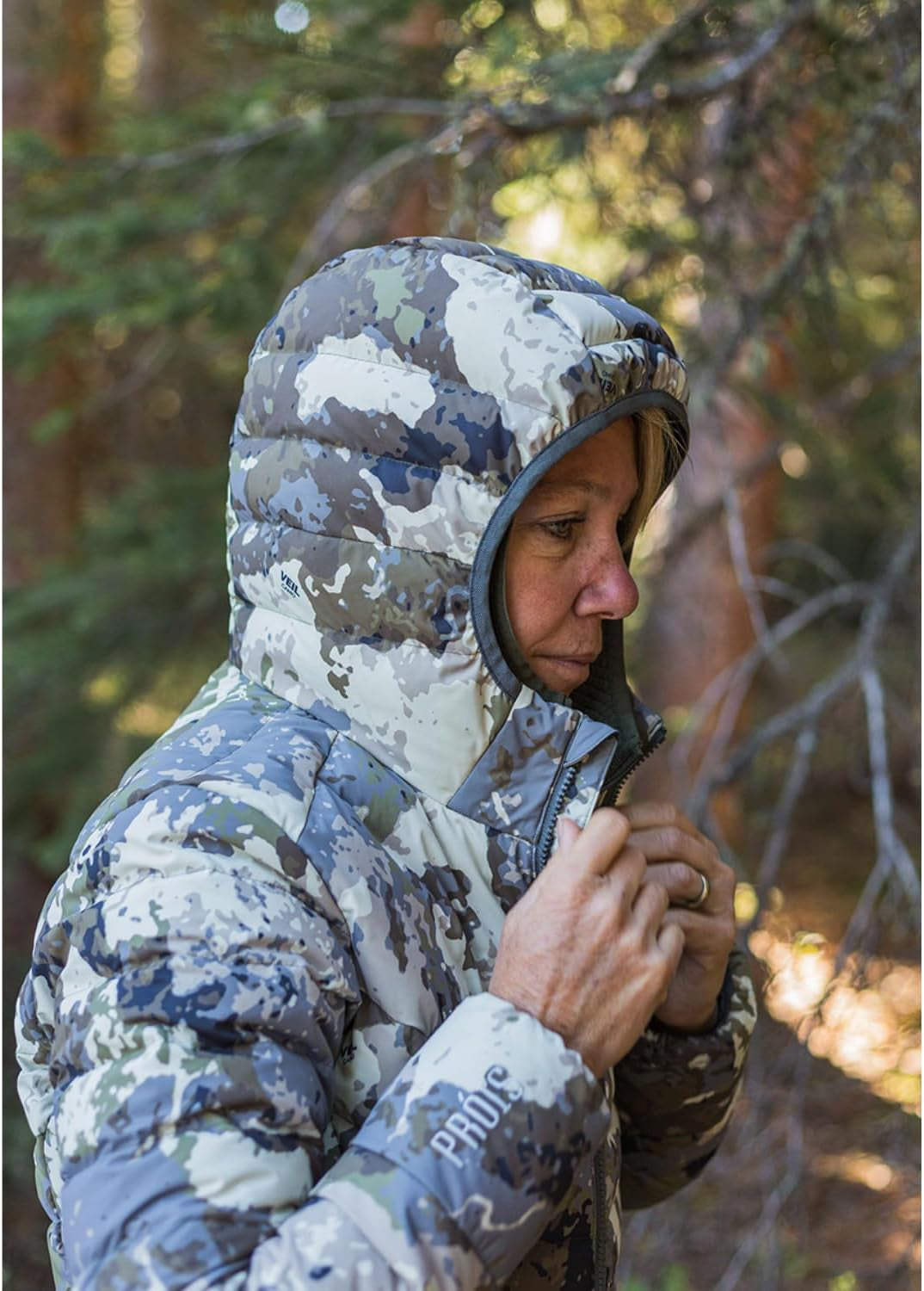 Callaid down Jacket – Women’S Midweight down Hunting Camo Coat