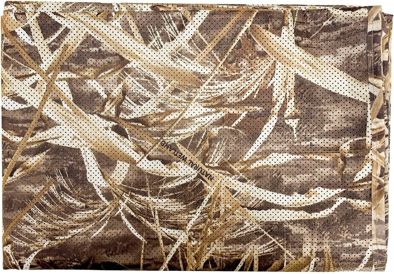 AUSCAMOTEK One Way See through Camouflage Mesh Camo Netting Material for Hunting