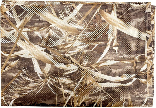 AUSCAMOTEK One Way See through Camouflage Mesh Camo Netting Material for Hunting