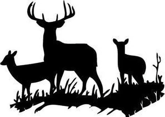 Outdoor Inspired Buck Deer Doe Hunting Wall Decals