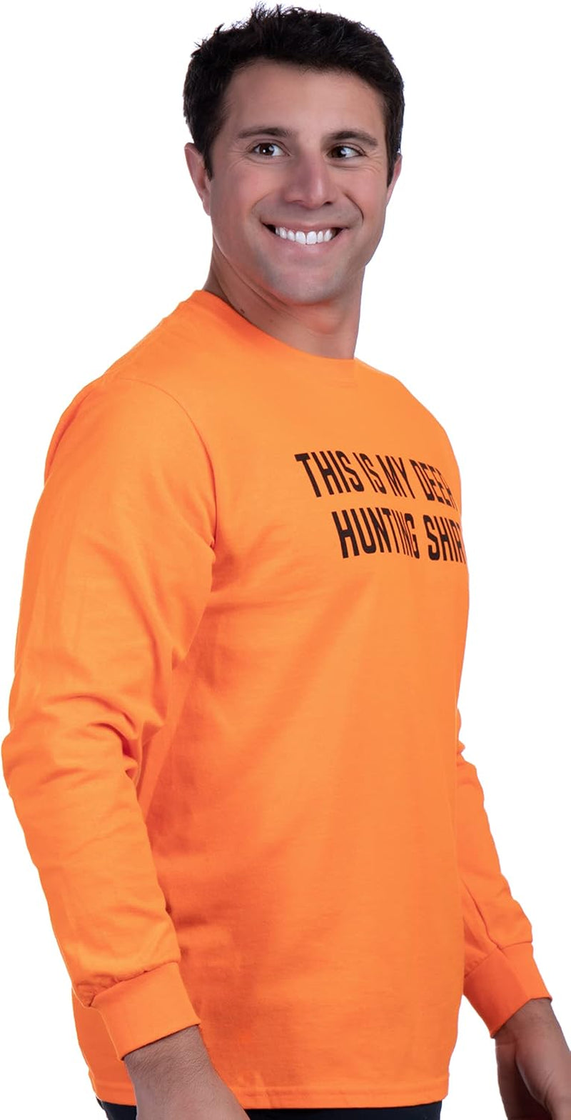 This Is My Deer Hunting Shirt | Funny Hunter Blaze Orange Safety Clothes T-Shirt