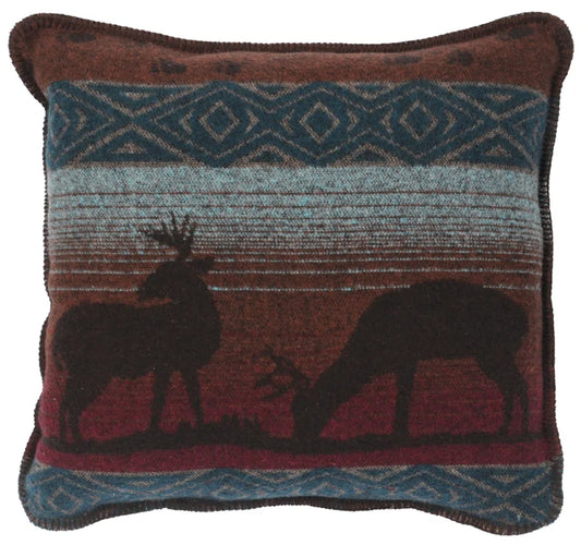 Deer Meadow Throw Pillow
