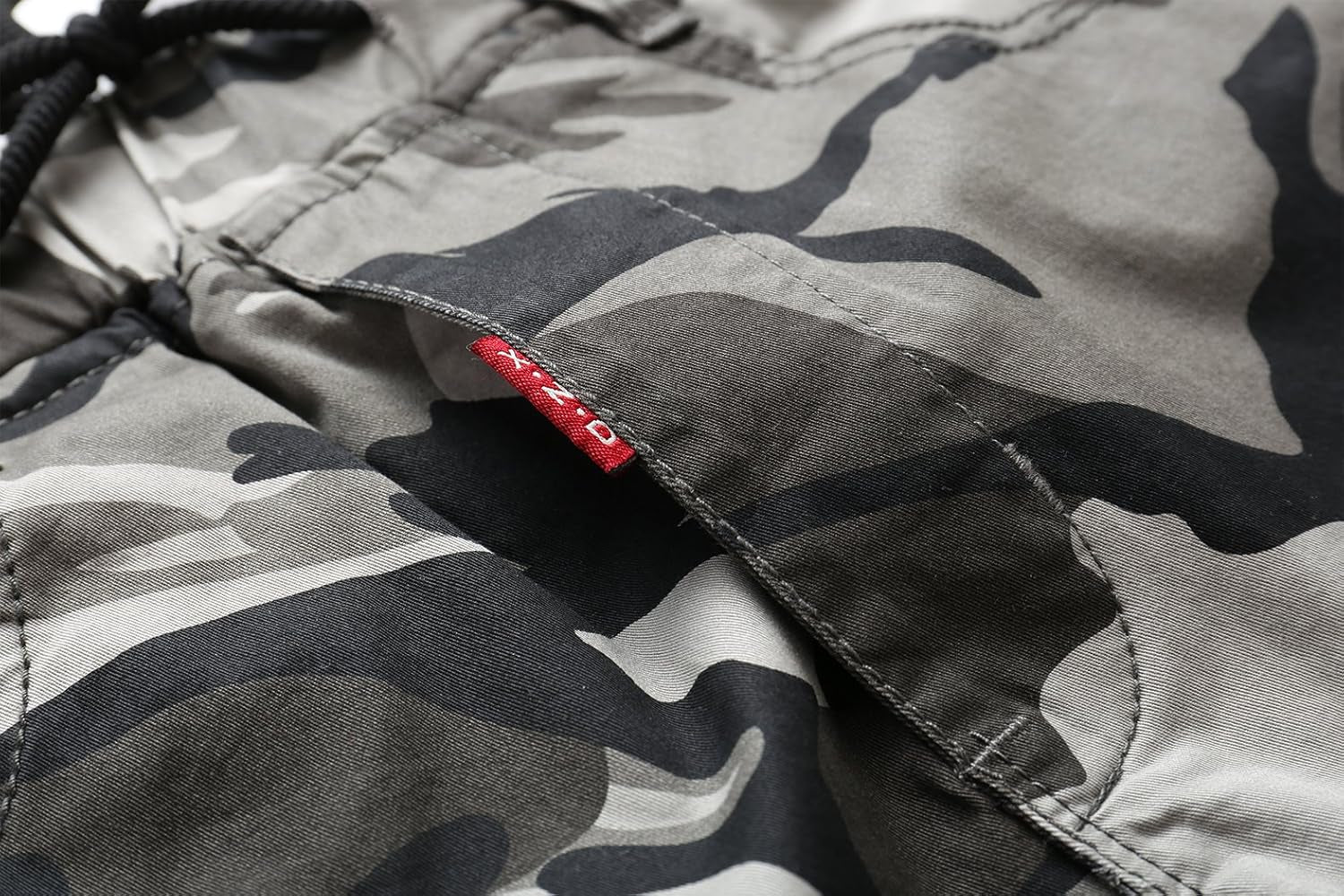 Boys Camo Pants Kids Pull on Drawstring Youth Camouflage Cargo Joggers