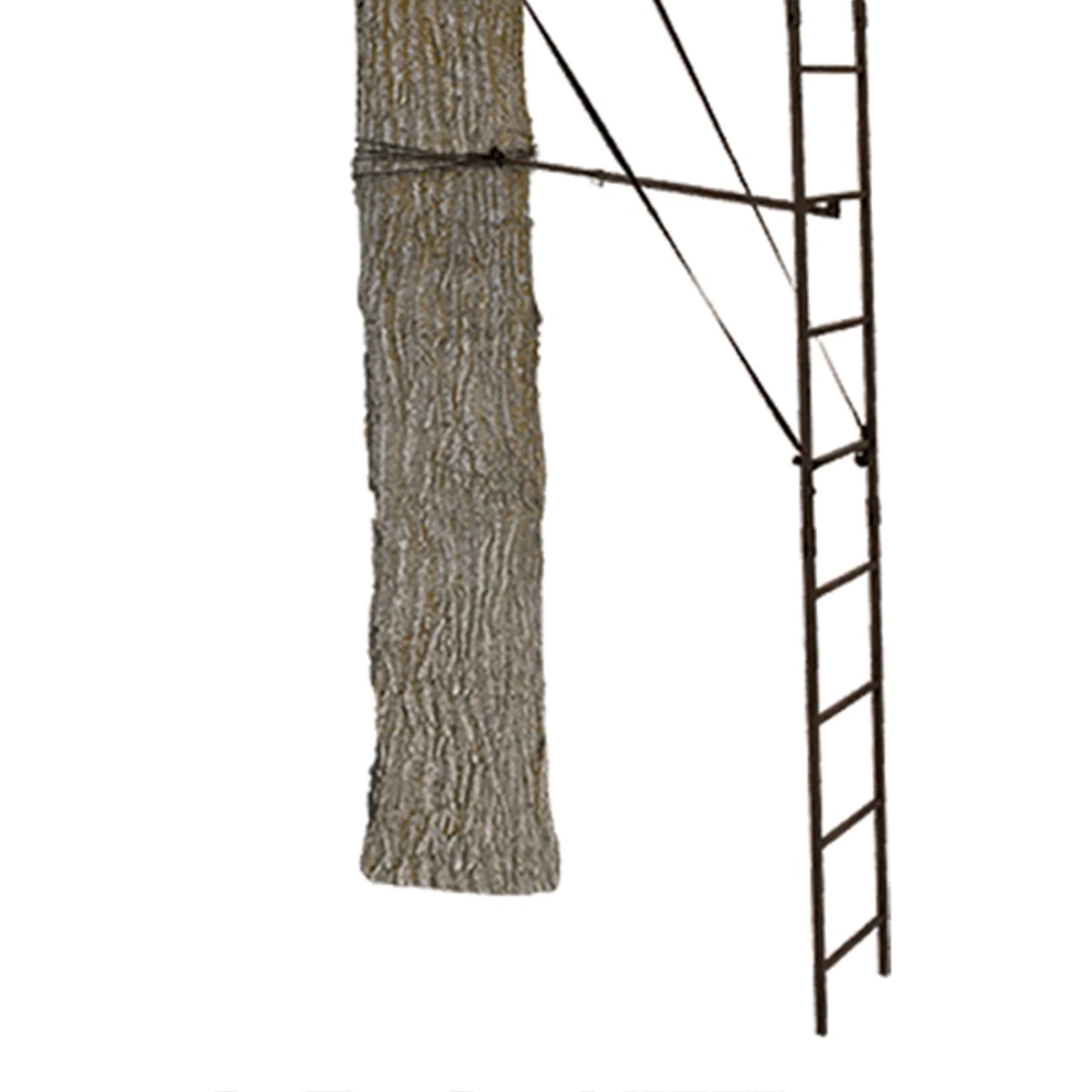 Big Game Warrior DXT 17' Deer Hunting Ladders, Tree Stand and Flex-Tek Seat