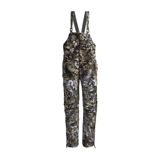Sitka Women'S Hunting Camo Windproof Insulated Fanatic Bib Medium Elevated Ii