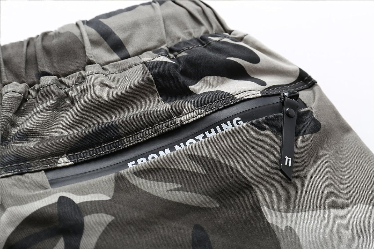 Boys Camo Pants Kids Pull on Drawstring Youth Camouflage Cargo Joggers