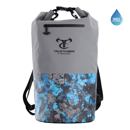 25L Round DryBag - December Sky/RipTide