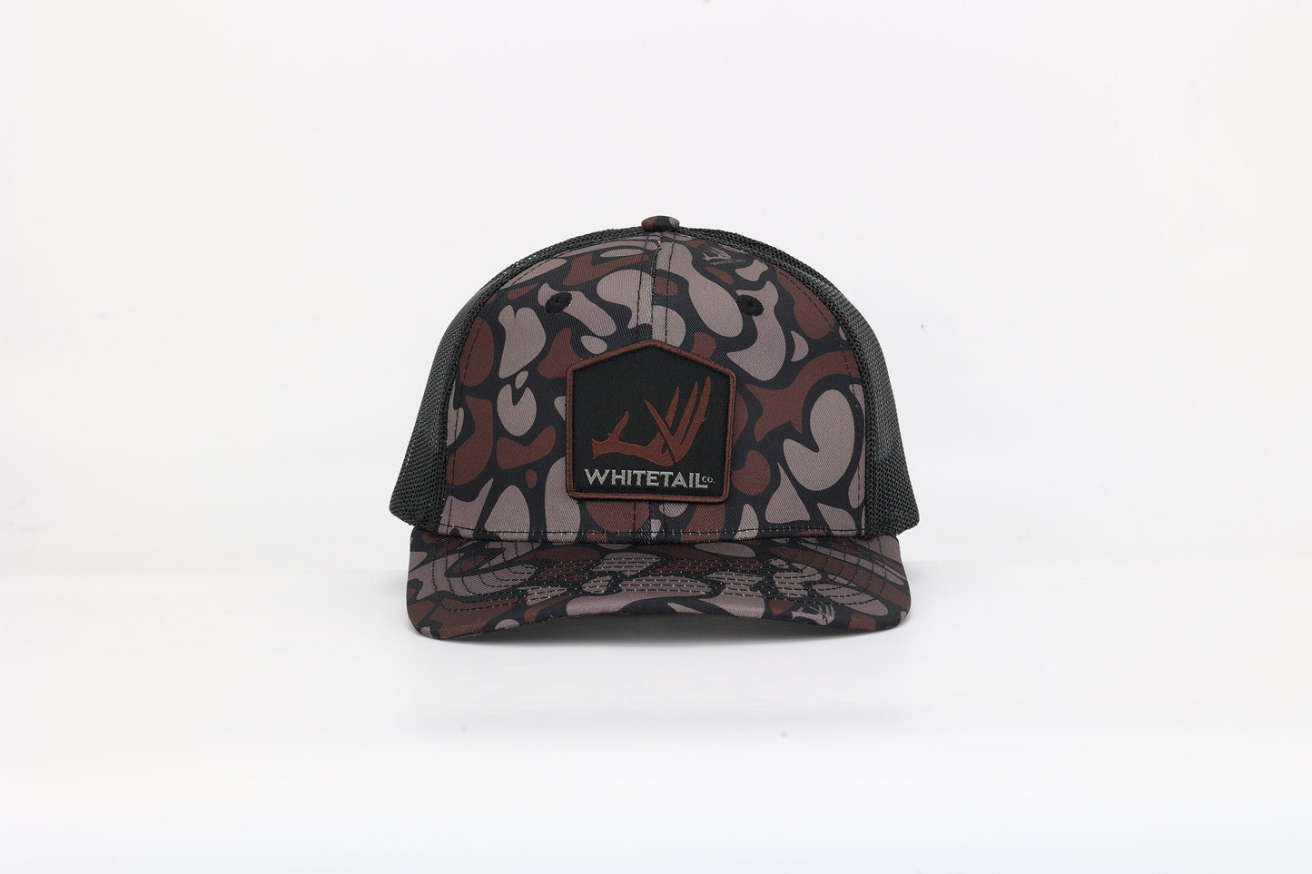 Whitetail Co. Dark Old Camo Shed Antler 6 Panel Hat
