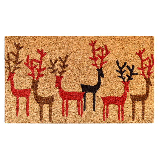 Christmas Deer Doormat