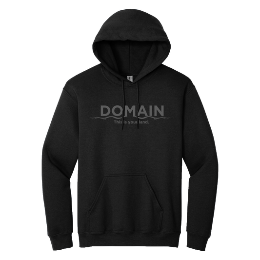 Domain Black Sweatshirt