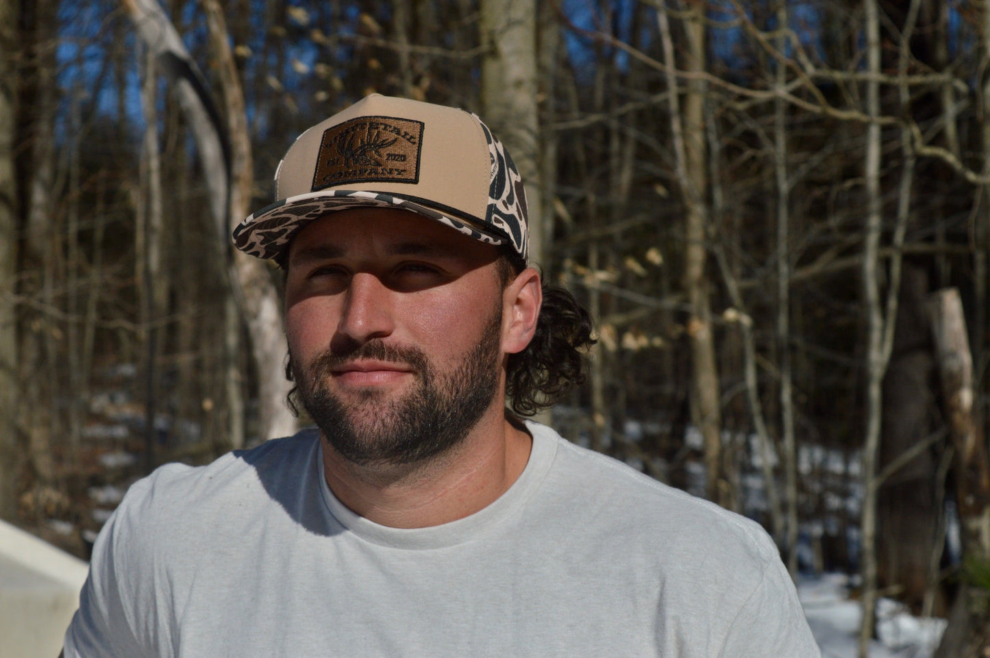 Whitetail Co. Old Camo Ropy 5 Panel Hat
