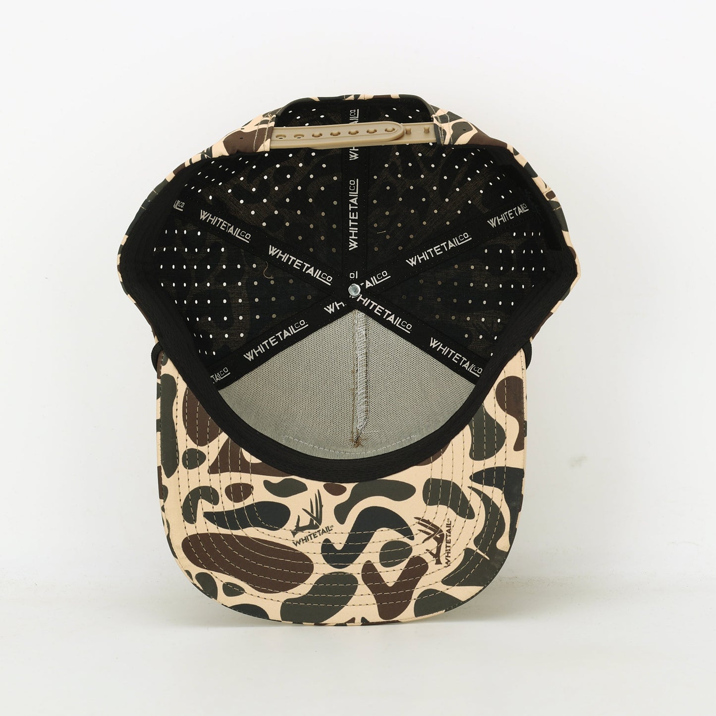 Whitetail Co. Old Camo Ropy 5 Panel Hat