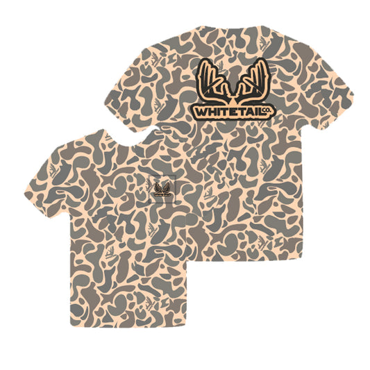 Coming Soon !!! Whitetail Co. Old Duck Camo Faded Pocket Tee