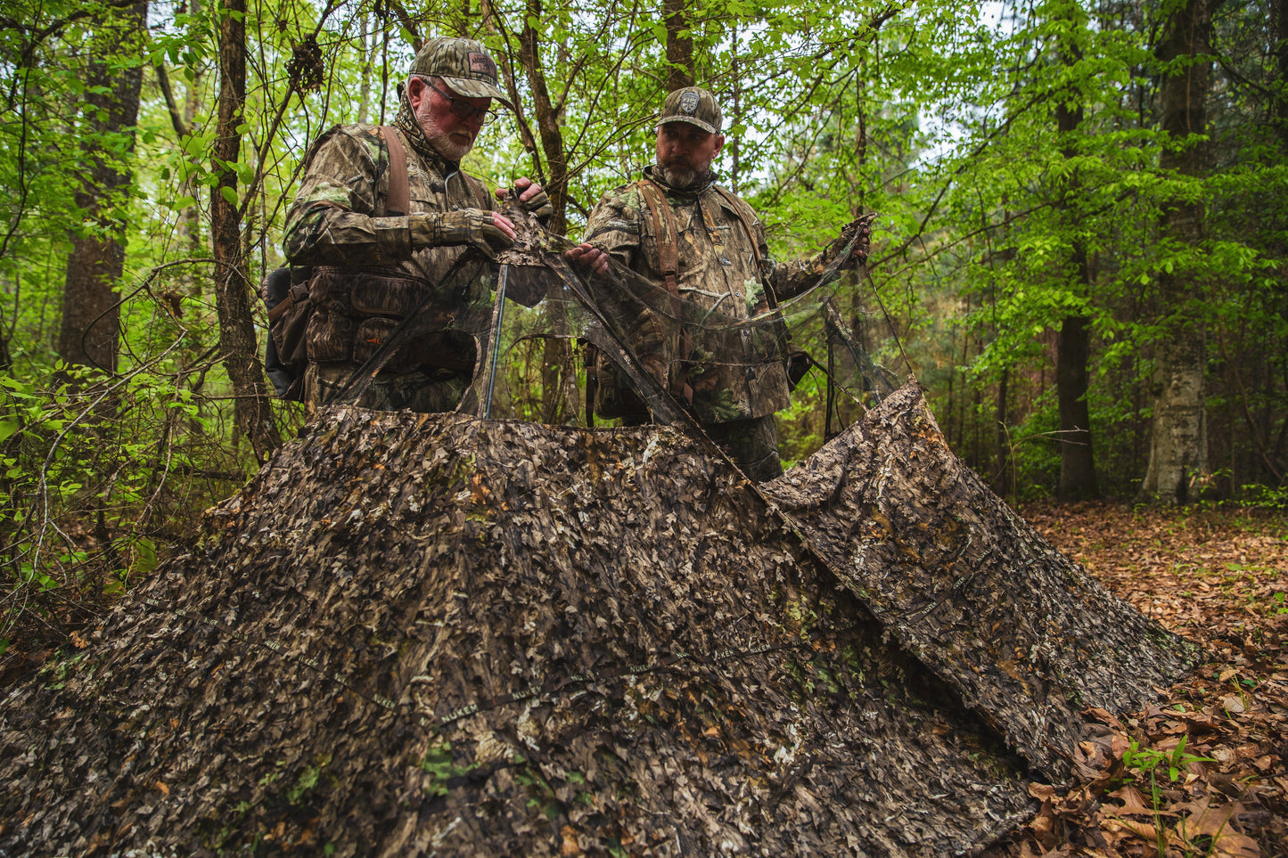 Double Up System - Mossy Oak Country Roots 3D Leafy