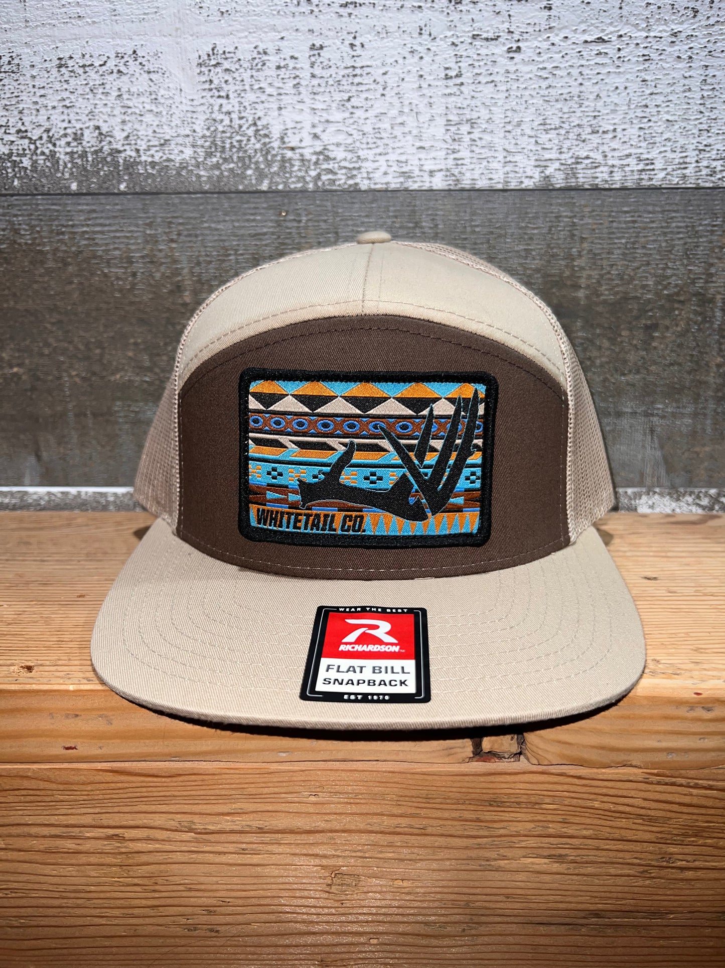 western patch hat