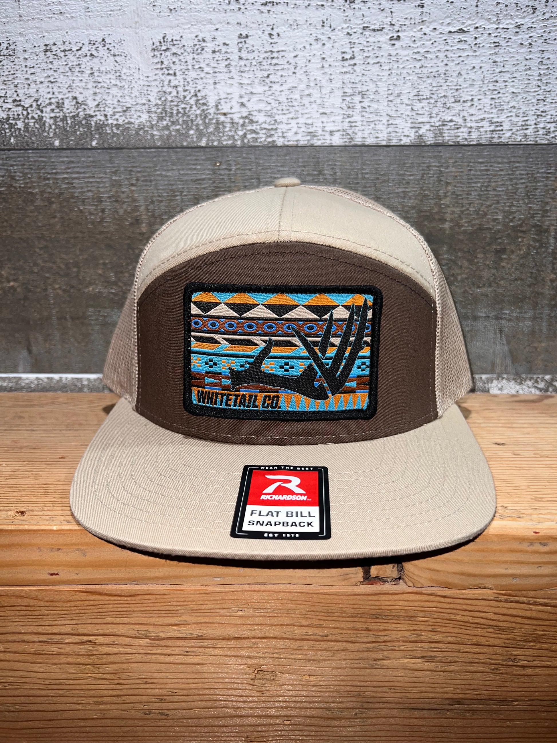 western patch hat