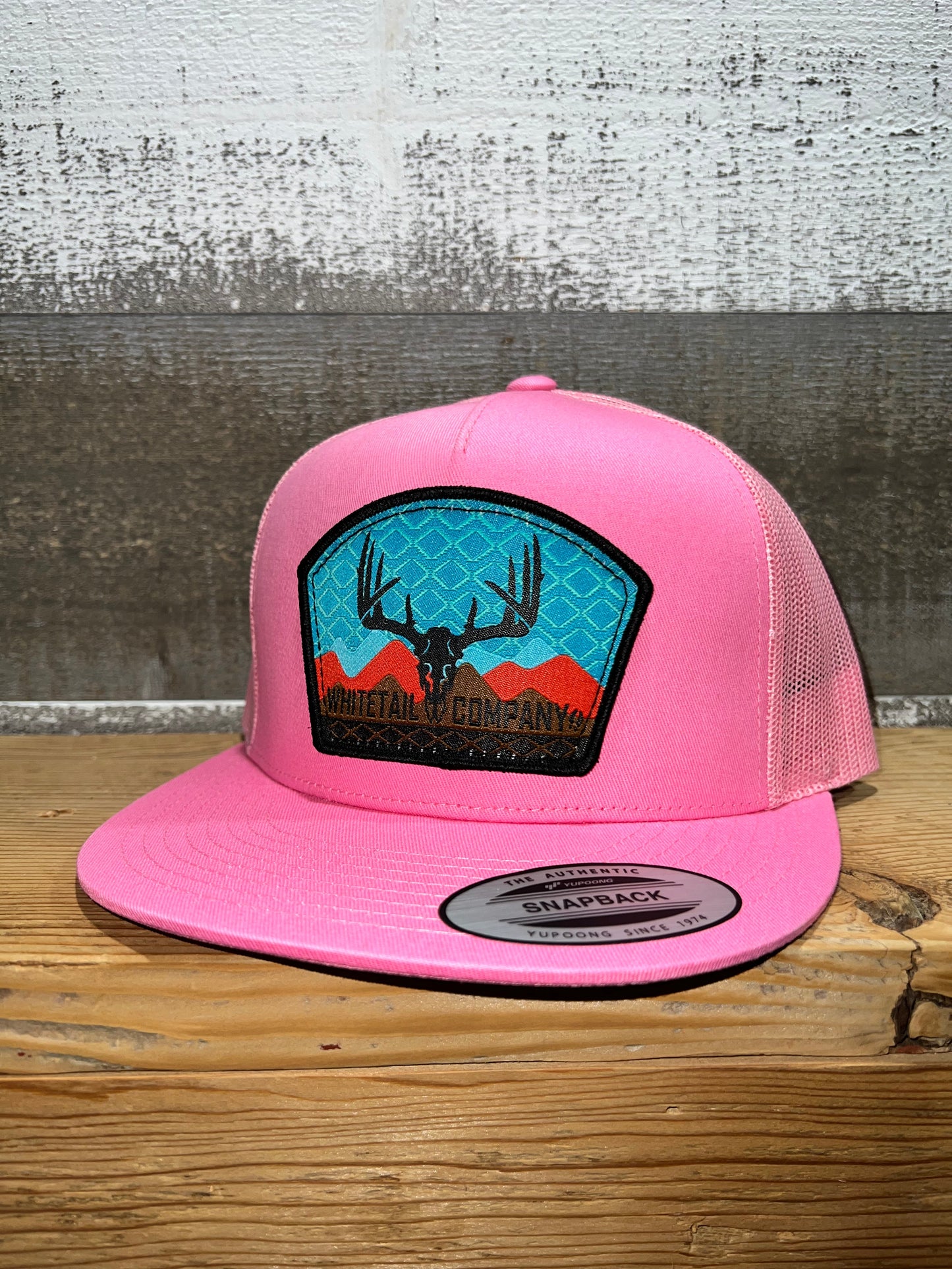 light pink angled view cool hat